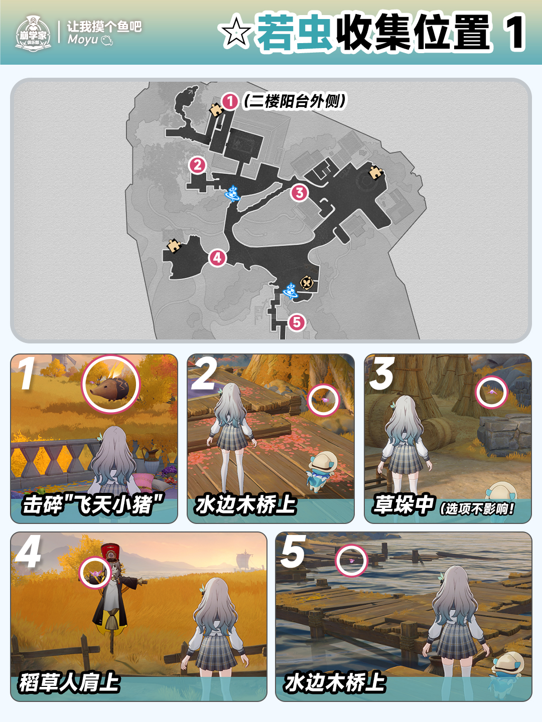 崩坏星穹铁道若虫解谜点位攻略