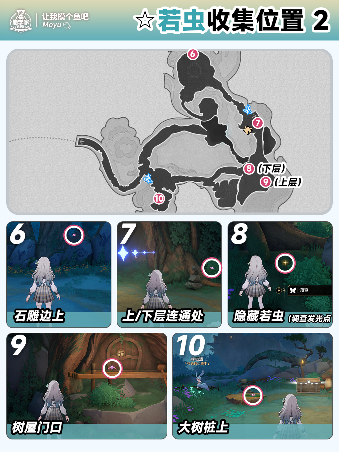崩坏星穹铁道若虫解谜点位攻略